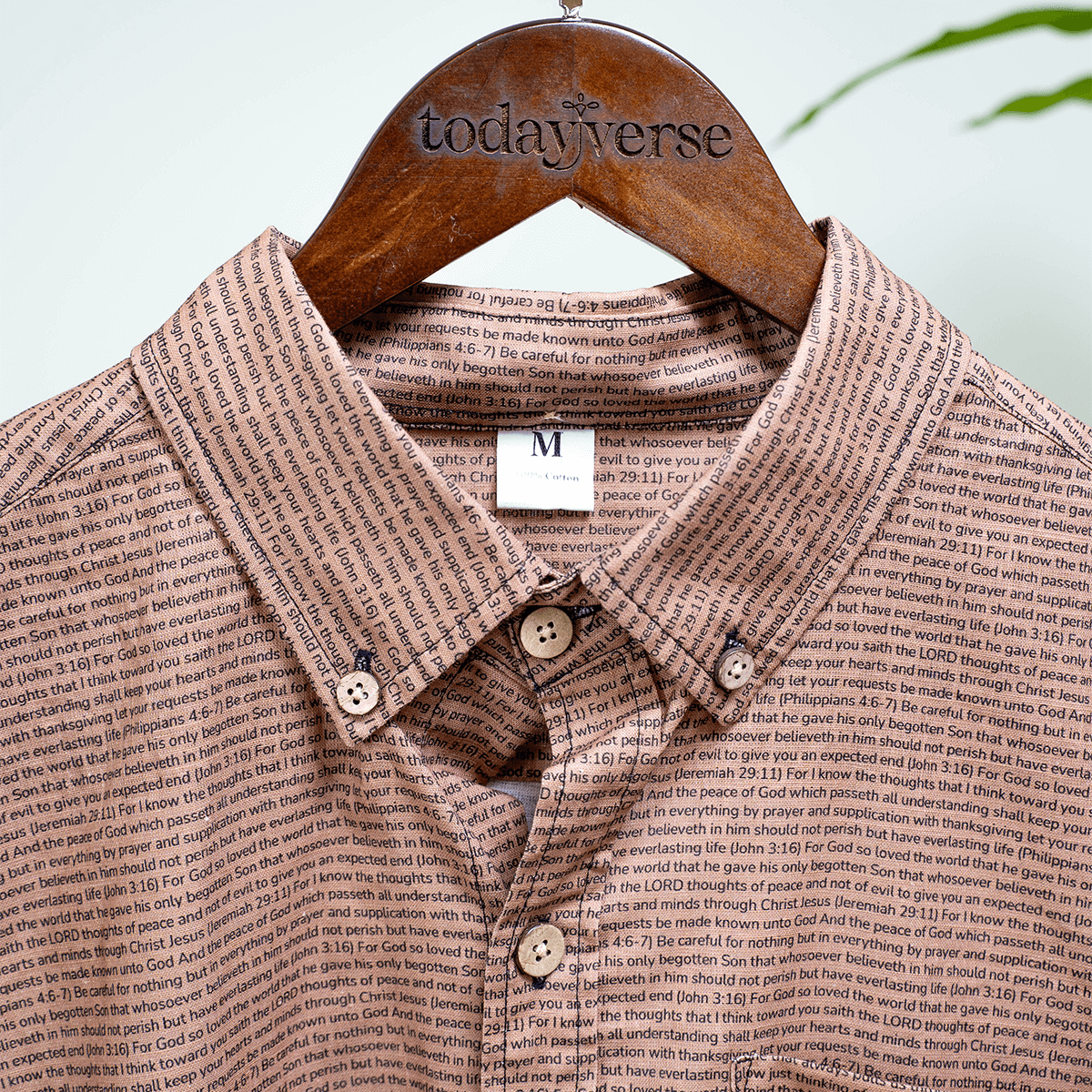 Personalized Men's Linen Textured Cotton Short Sleeve Shirt