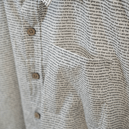 Personalized Men's Linen Textured Cotton Short Sleeve Shirt