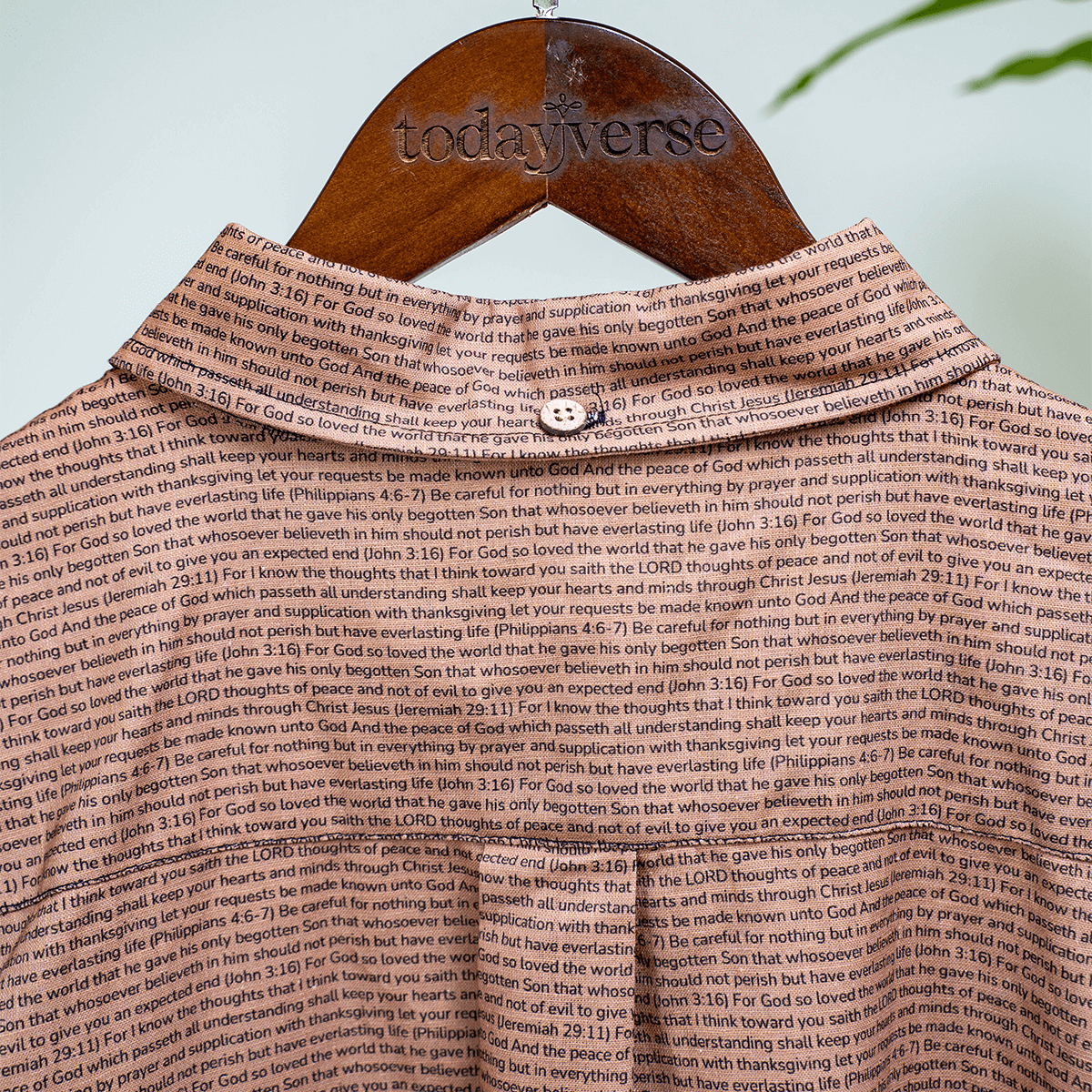 Personalized Men's Linen Textured Cotton Short Sleeve Shirt