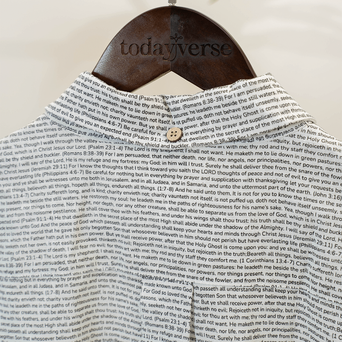 Personalized Men's Linen Textured Cotton Short Sleeve Shirt